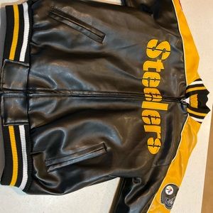 Steelers leather jacket